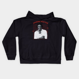 Johnny mathis --- 70s aesthetic Kids Hoodie